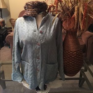 🔥Quilted Sea Foam Green Jacket🔥