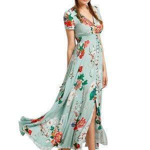 Floral maxi dress