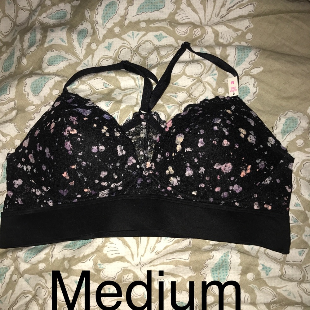 NWT Medium Pink lightly lined bra