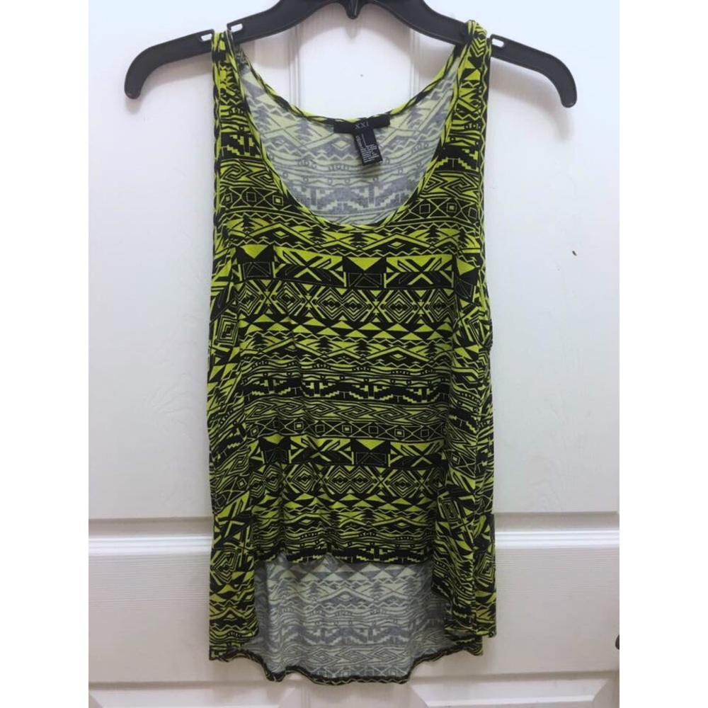 Flowy Tribal Print Tank Top