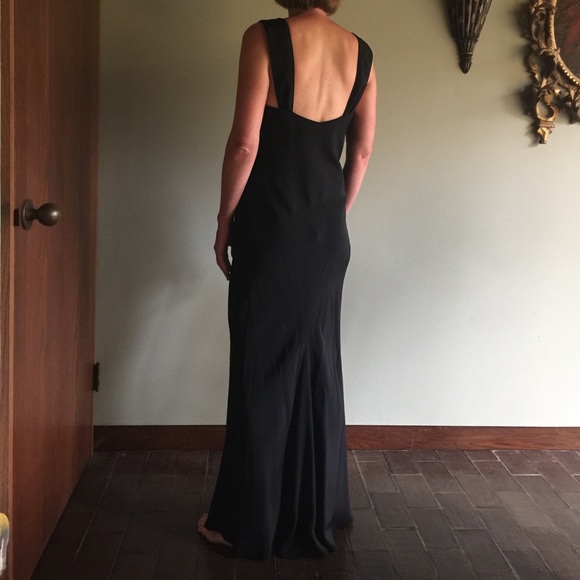 Eva Chun silk evening gown - Picture 2 of 4