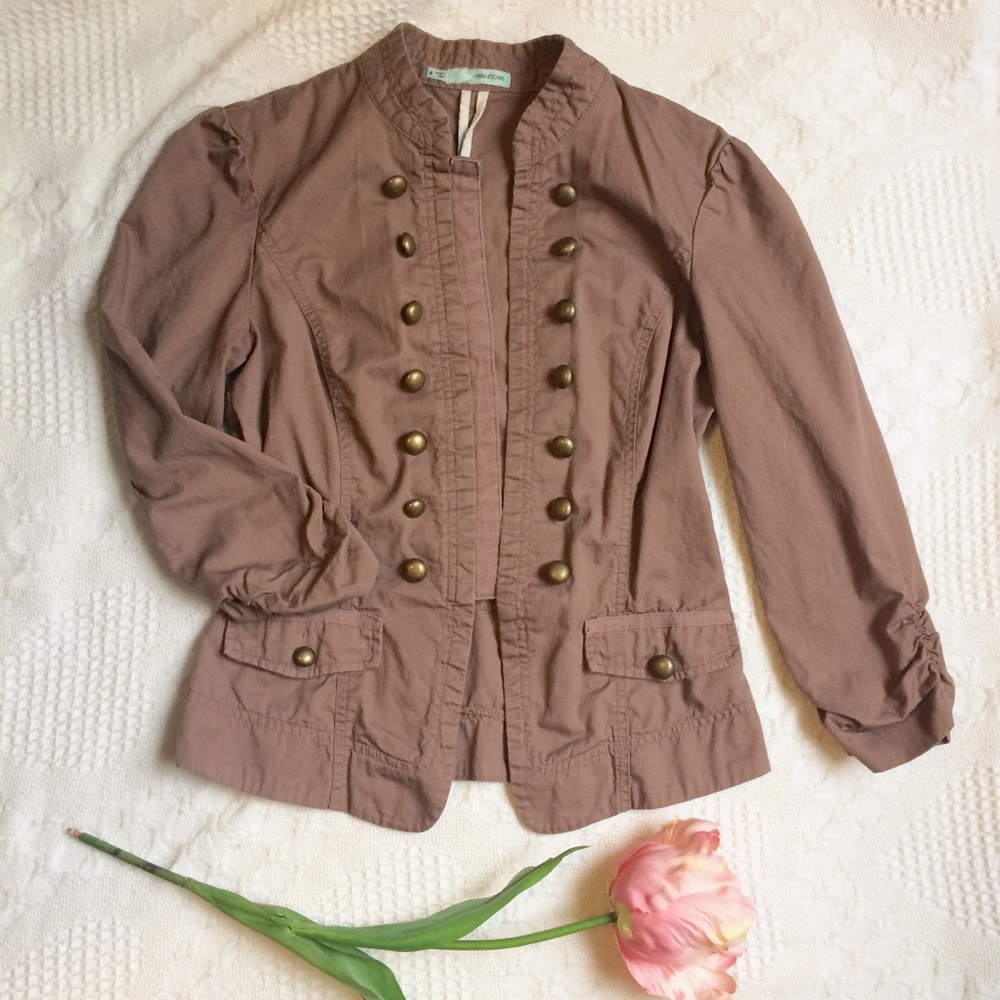 Maurice's military style jacket