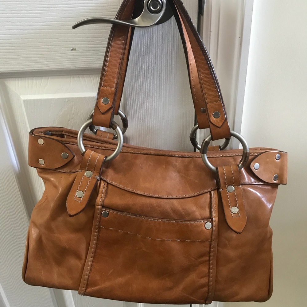 Leather handbag RUHEL No.925