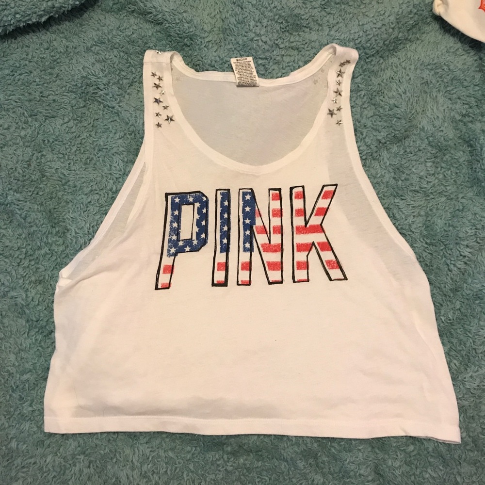 Pink 🇺🇸 Loose Fitting Tank