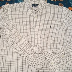 Men's polo classic fit l/s large shirt
