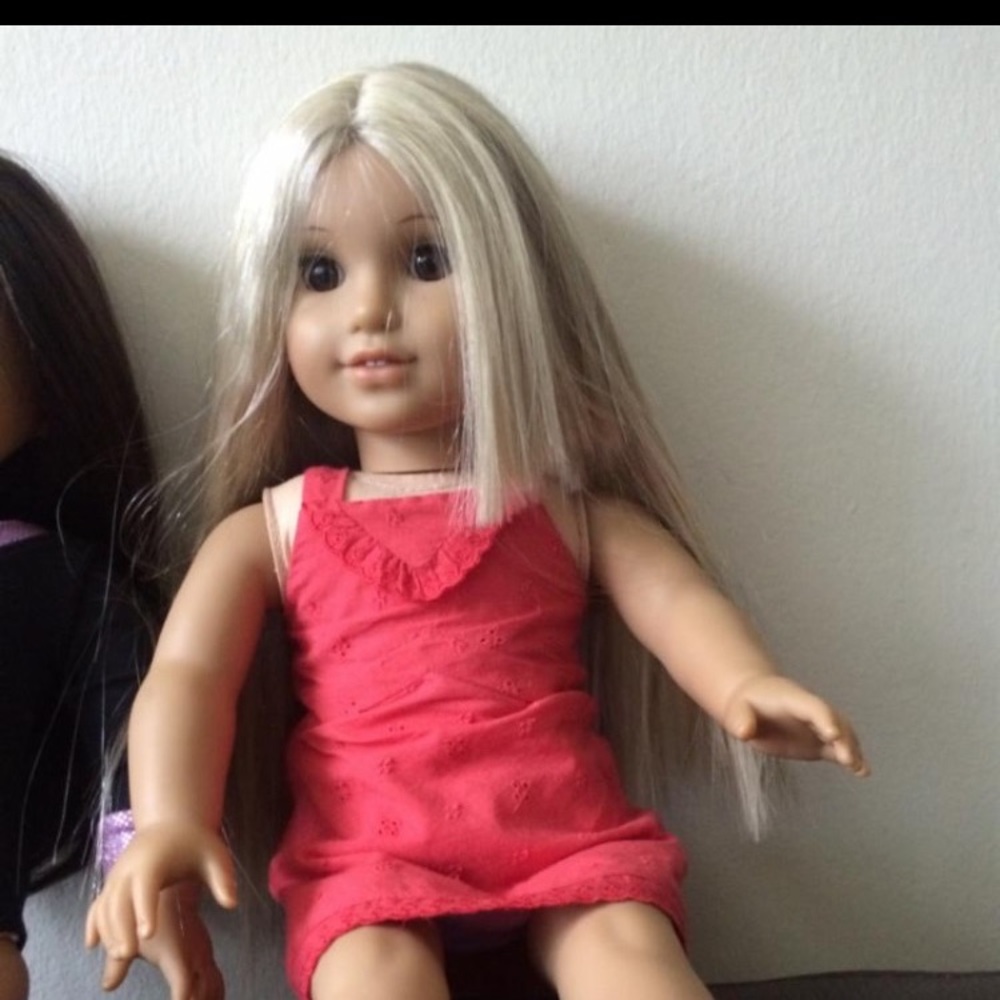 AG doll "Julie" slight uneven haircut