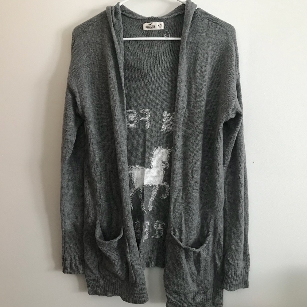Gray Cardigan