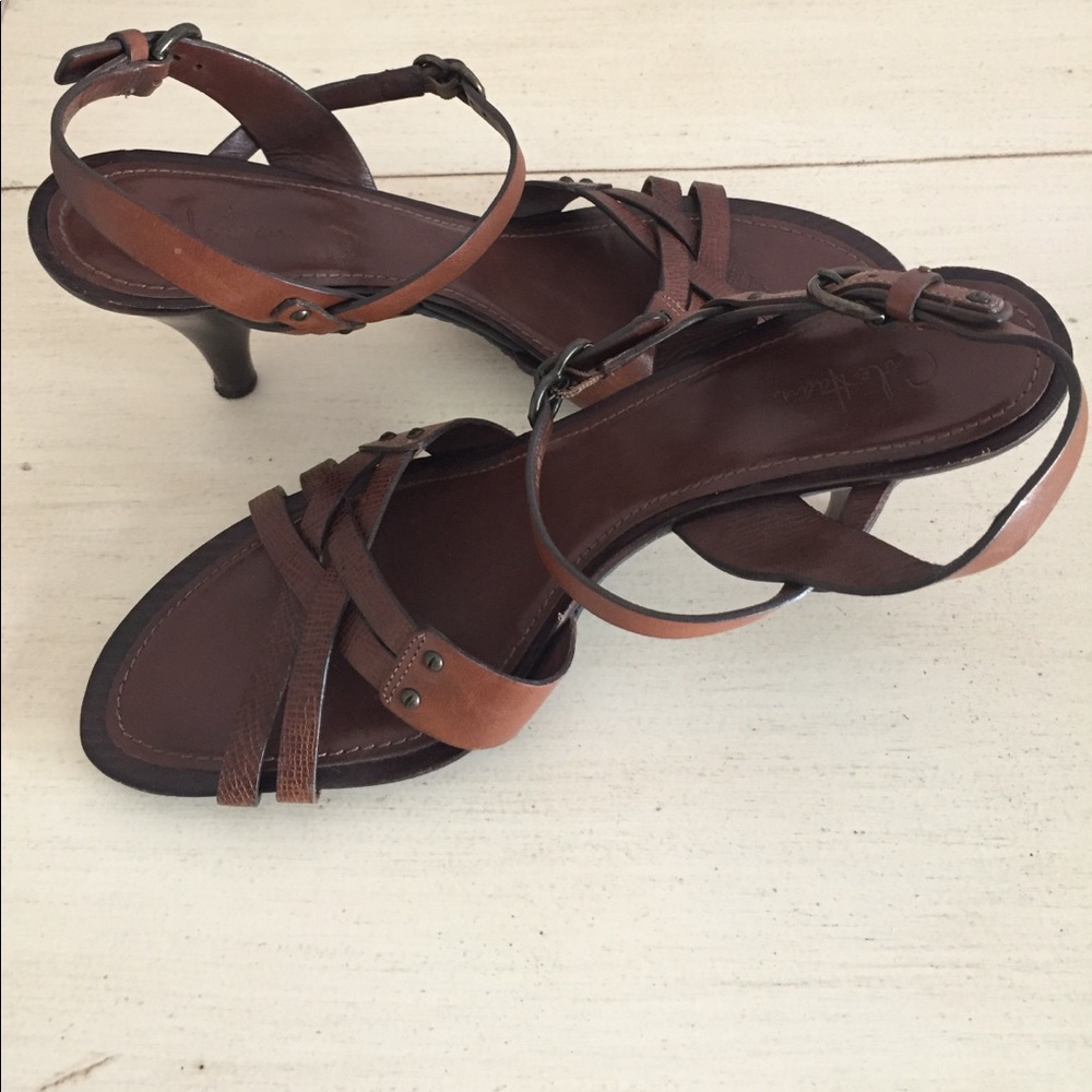 Cole haan short heel sandals