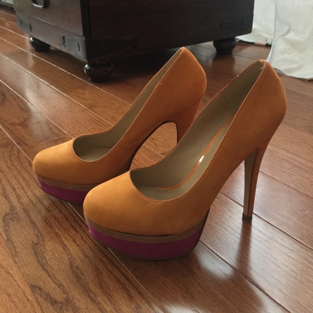 ALDO Genuine Leather Suede Pumps