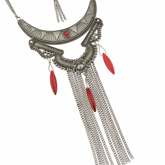 BOHO INSPIRED NECKLACE - Picture 2 of 2