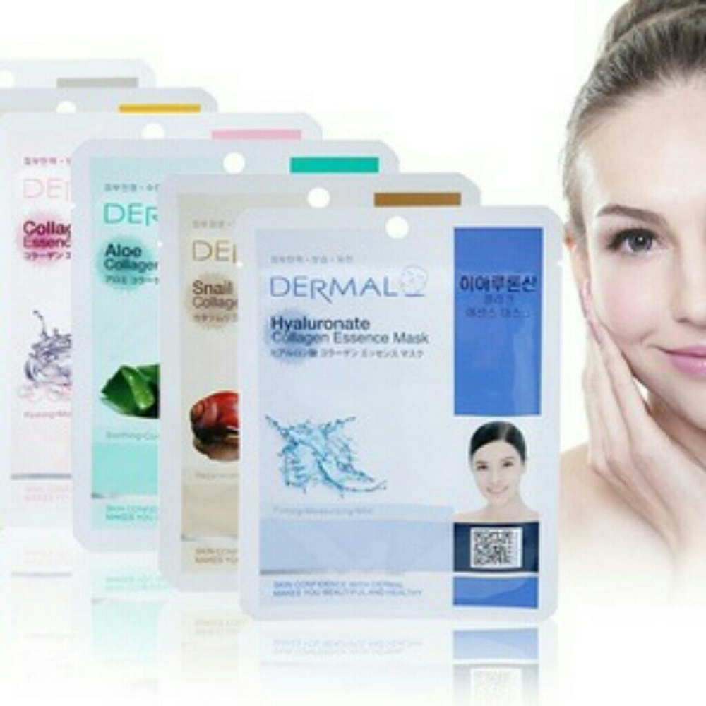 5 🆕 Dermal Korea Collagen Full Facial Mask!