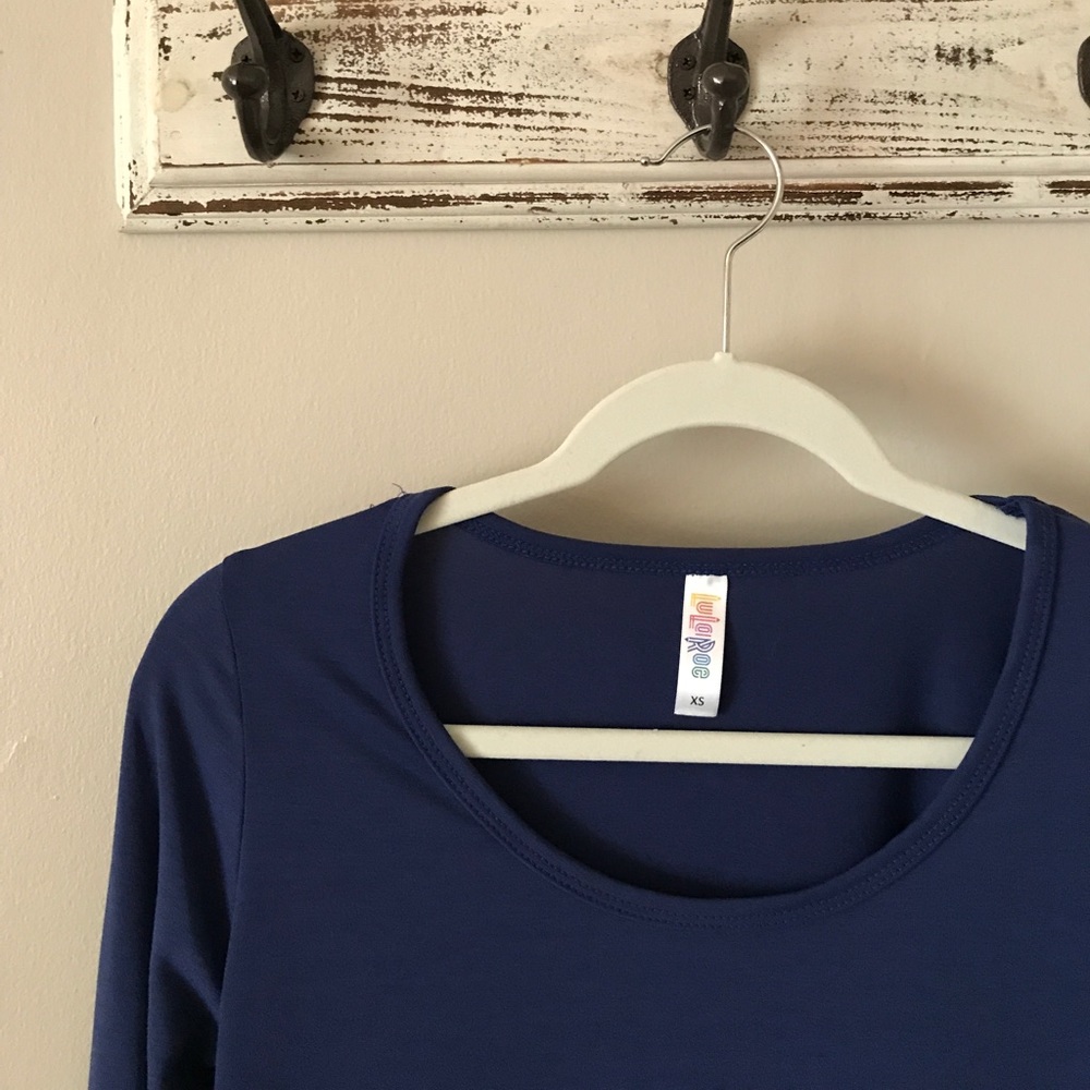 Brand New XS Blue LuLaRoe Lynnae