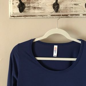 Brand New XS Blue LuLaRoe Lynnae