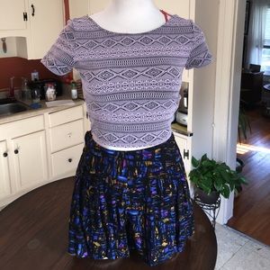 Shirt and dress shorts combo or separately