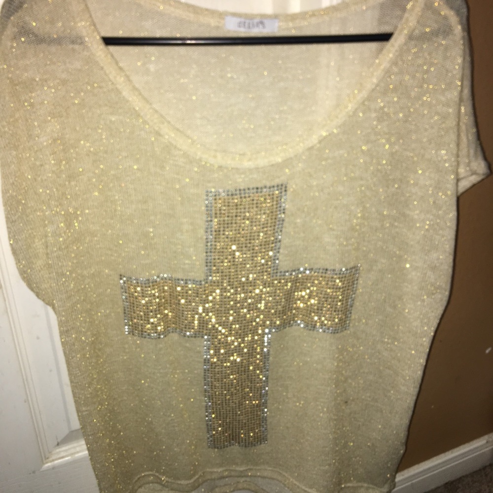 Never Worn Short Sleeve Sweater Top