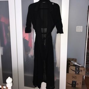 NEW without tags waterfall chiffon long cardigan