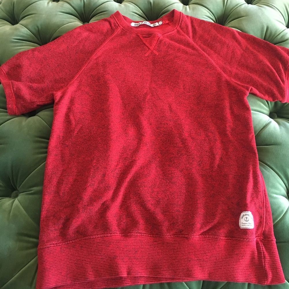 Iron and Resin short sleeve sweatshirt