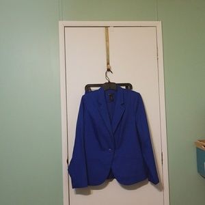 Blue suit