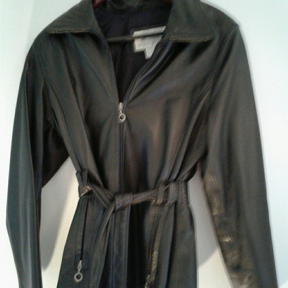 Nine West leather jacket
