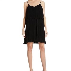BCBG Black Pleated Dress