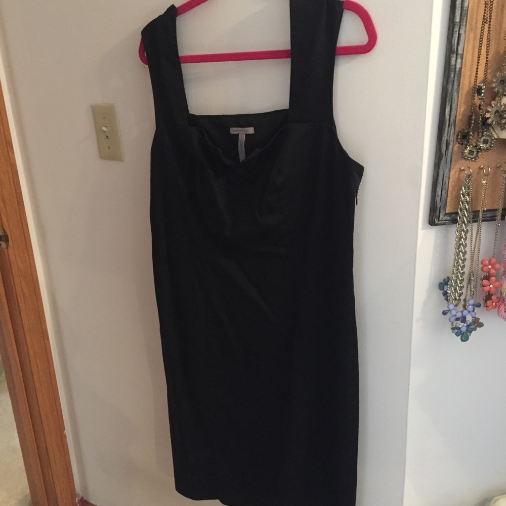 Sleeveless Black Dress, Plus size