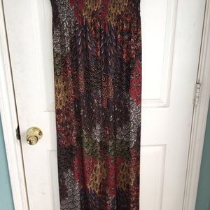 Peacock Maxi Dress