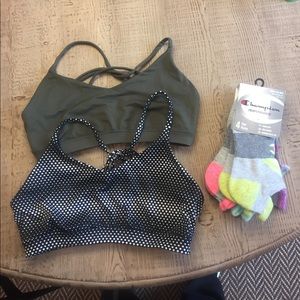 Sports Bras and Socks