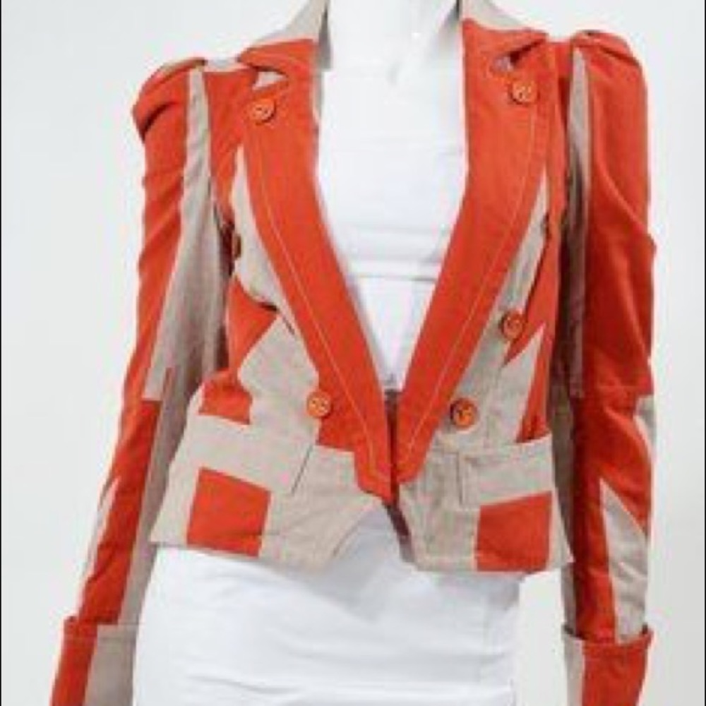 Marc Jacobs Linen Jacket Blazer