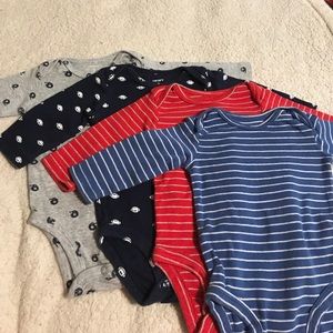 Carters long sleeve onesies