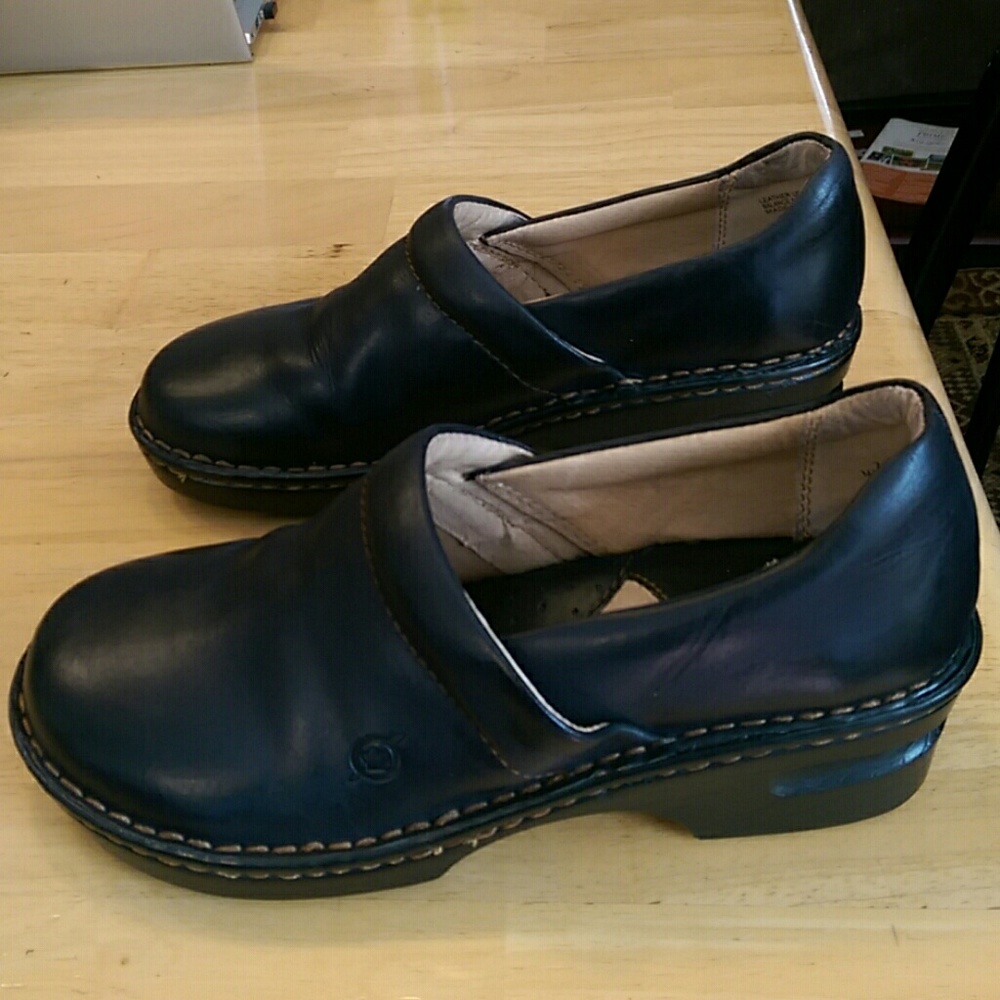 Born Handcrafted Clogs (like new!)