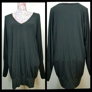 Victoria's Secret Black Sweater Sz L Oversized