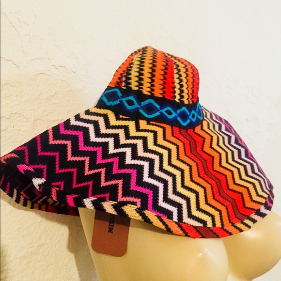 Missoni Multicolor Chevron Floppy Hat main image 2