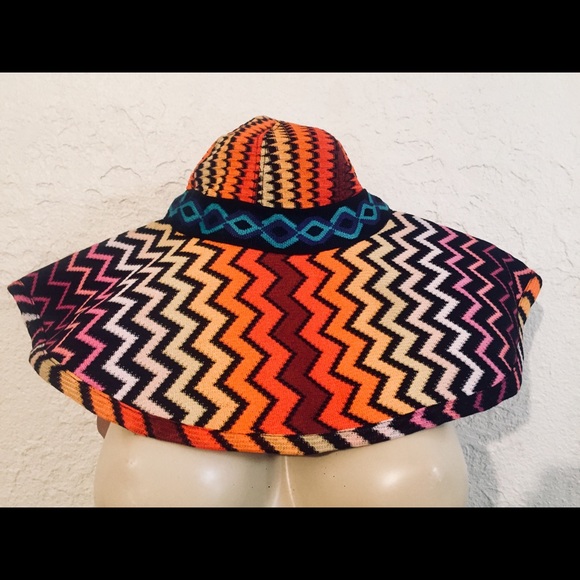 Missoni Multicolor Chevron Floppy Hat main image 7