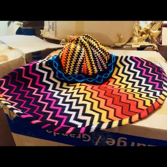 Missoni Multicolor Chevron Floppy Hat main image 8