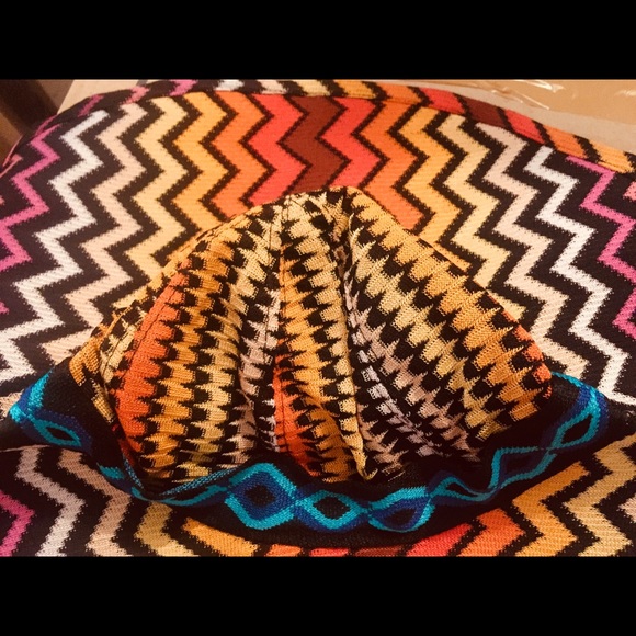 Missoni Multicolor Chevron Floppy Hat main image 4