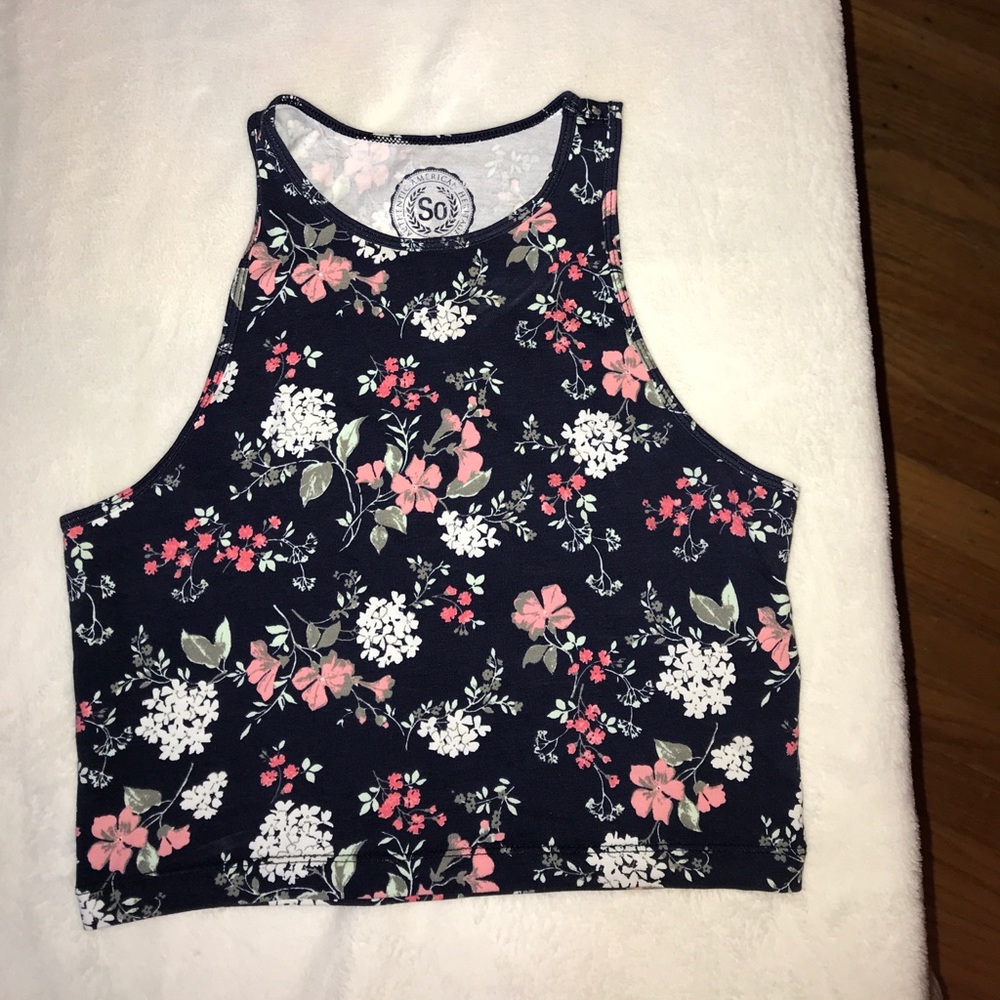 Floral Crop Top