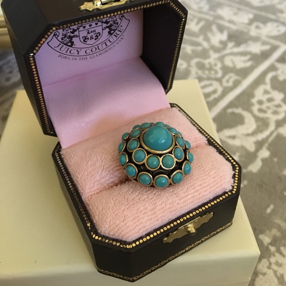 Juicy couture turquoise ring