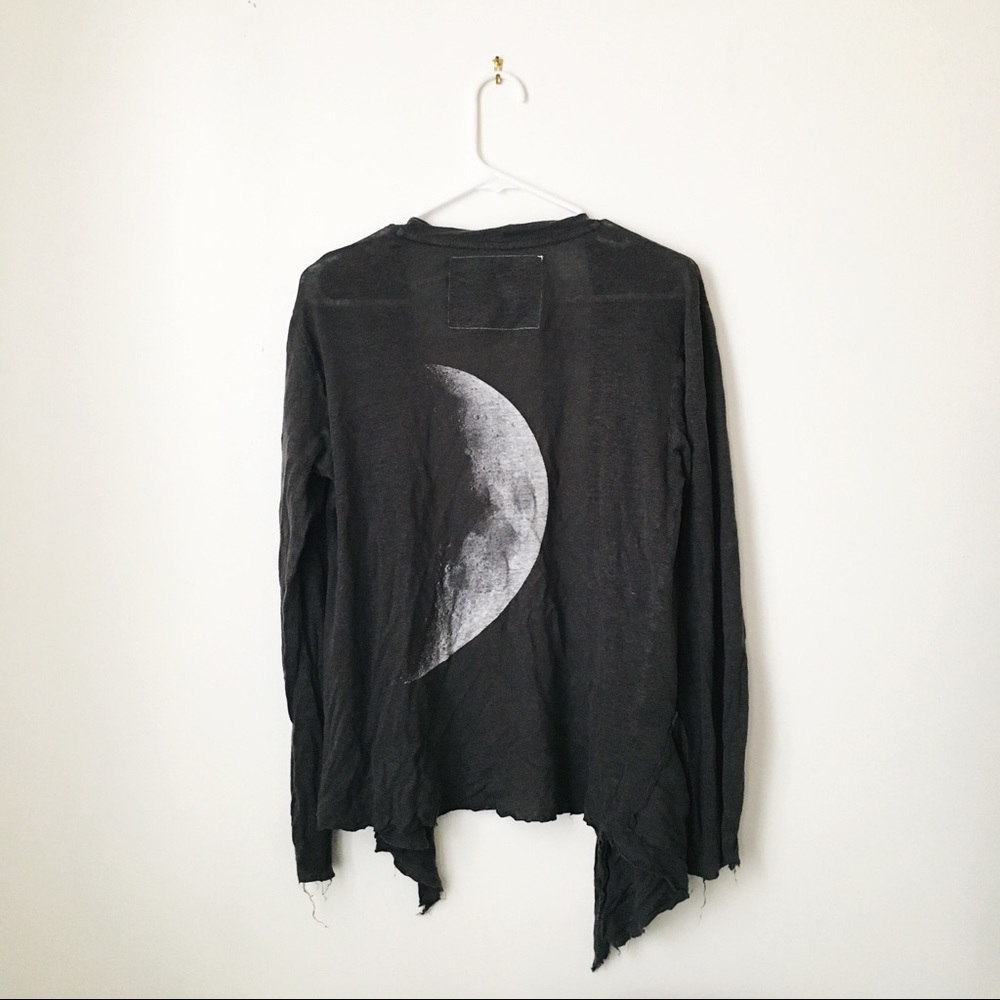 Dead Cities Distressed ‘Moon’ Cardigan