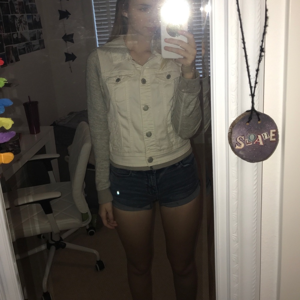 American Eagle Denim Hoodie