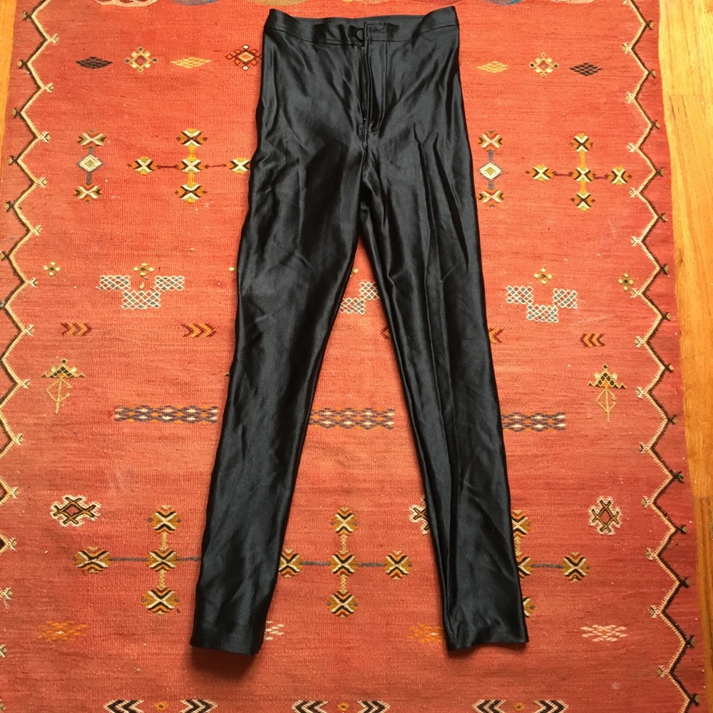 American Apparel black disco pants, never worn