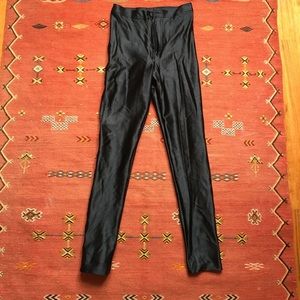 American Apparel black disco pants, never worn
