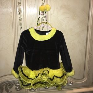 Toddler girl bumble bee costume