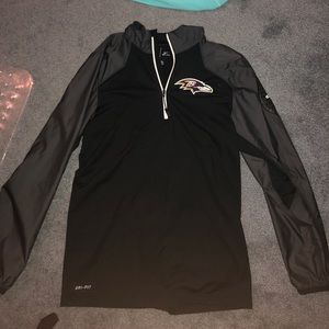 Baltimore Ravens Nike dri-fit quarter zip