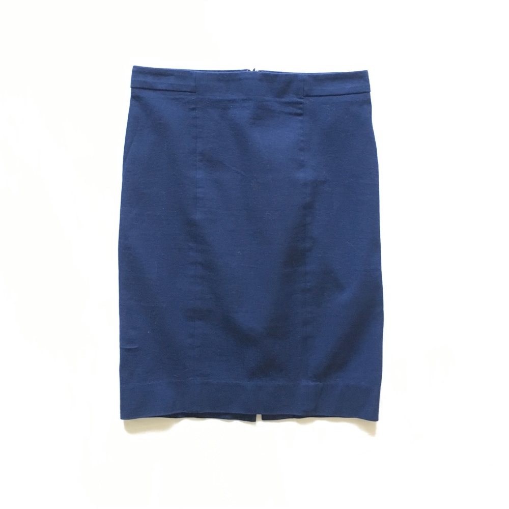 Never worn blue pencil skirt