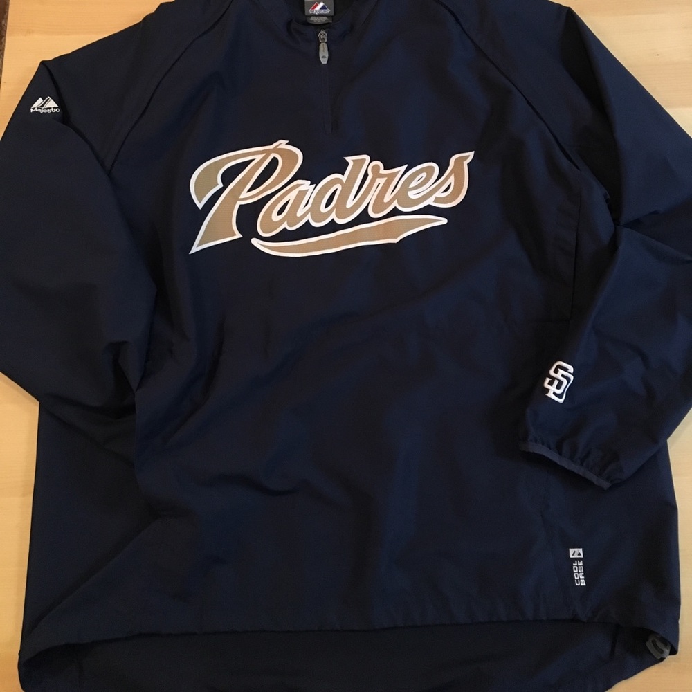 Majestic San Diego Padres Cooling Jacket XL
