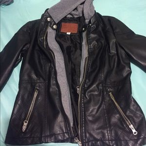 Leather jacket