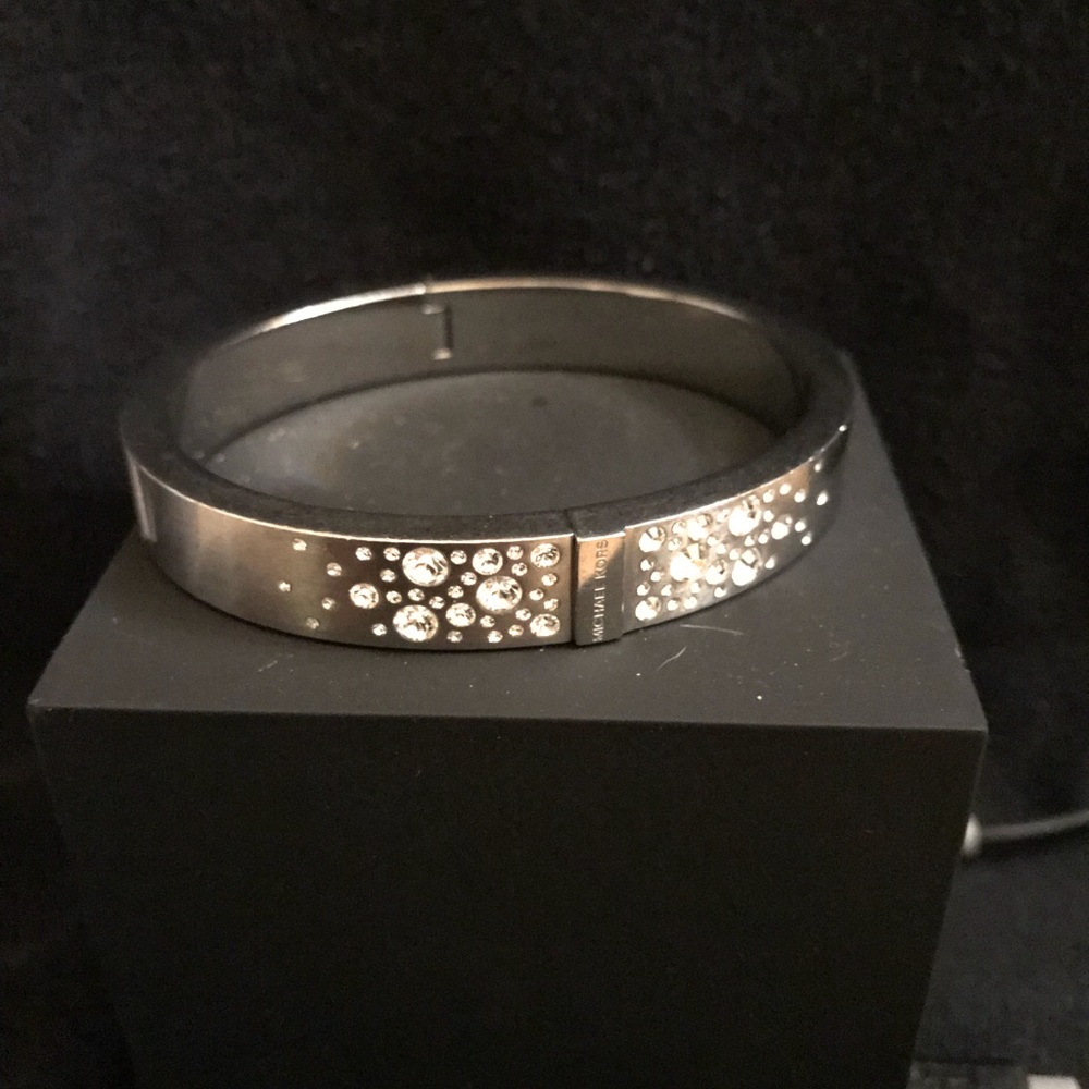 Michael Kors silver tone bracelet.