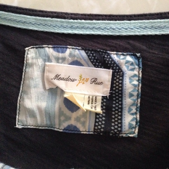 🎊Sold🎊Anthropologie Meadow Rue Top - Picture 3 of 5