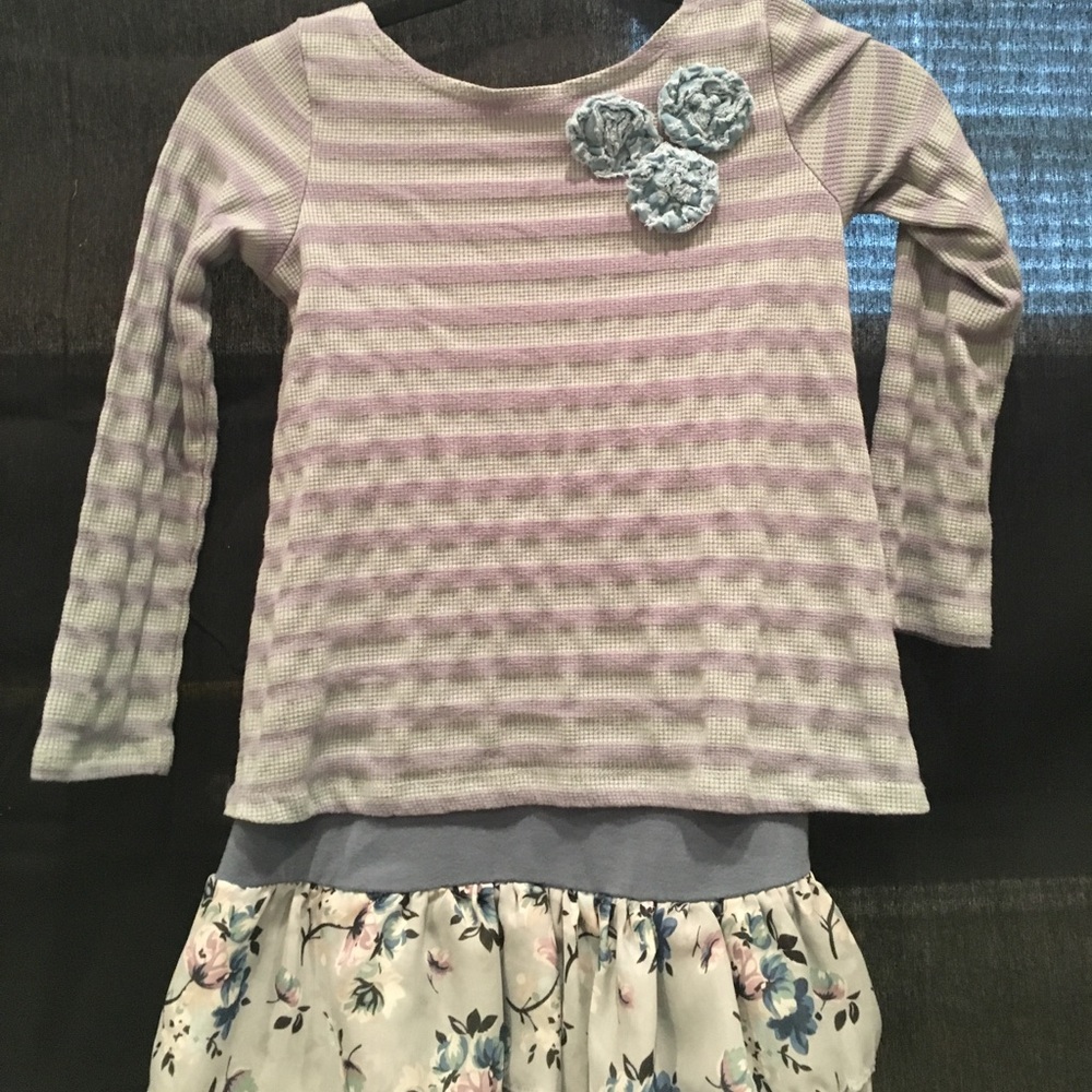 dress and sweater outfit