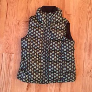 Polka-Dot Warm Vest